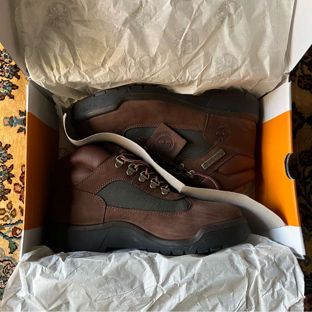Timberland Waterproof Field Boots Beef N Broccoli
